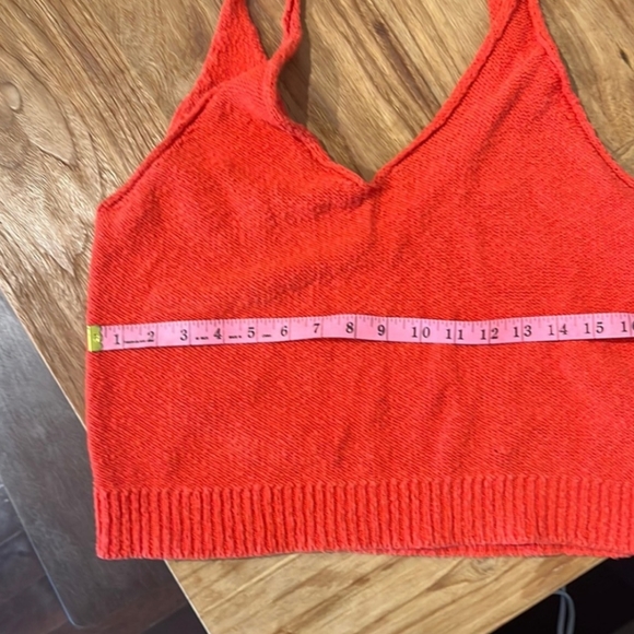 ZARA orange knit top - Picture 5 of 5